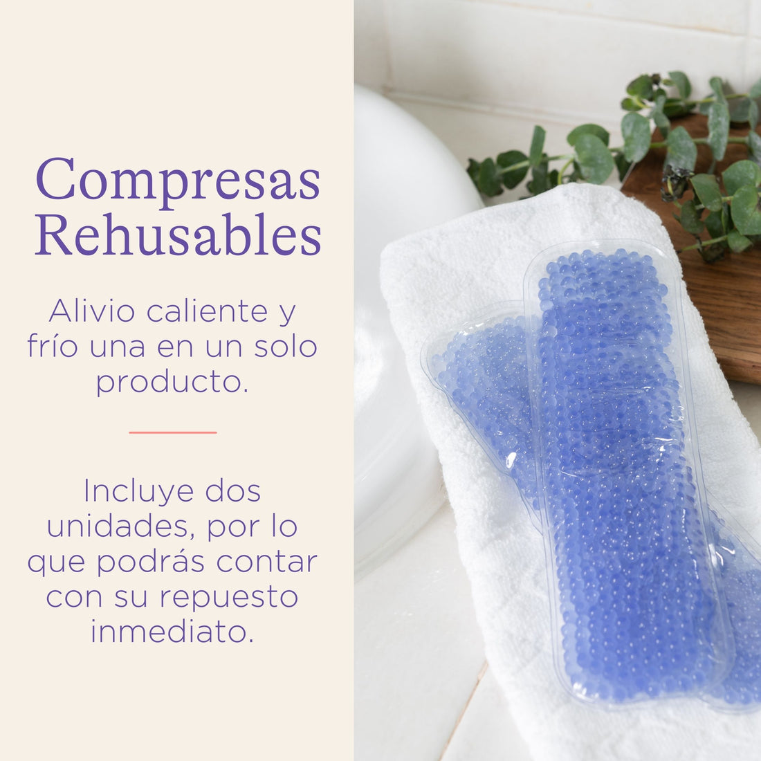 Compresas de Frío o Calor Postparto