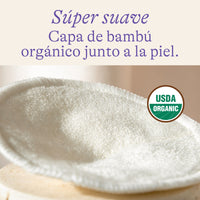 Protectores lavables de lactancia